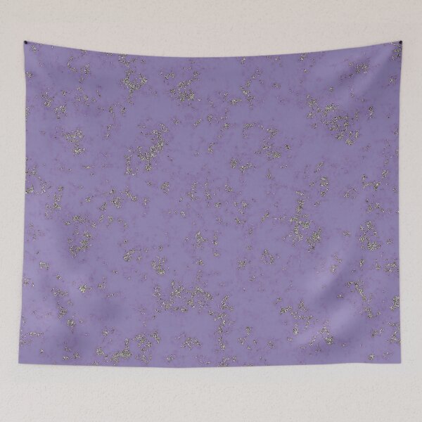 Item preview, Silver Glitter on Mystic Violet Marble designed and sold by BloomCatB.