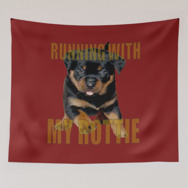 Item preview, Running With My Rottie - Dog and Jog designed and sold by taiche.