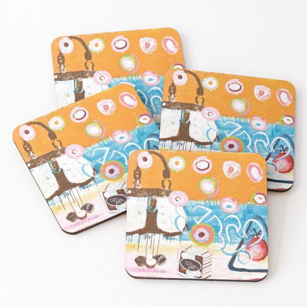 Item preview, City Girls Love Chocolate designed and sold by Studio Carolyn Springer.