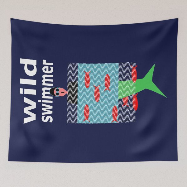 Item preview, Wild Swimming designed and sold by krisevansart.