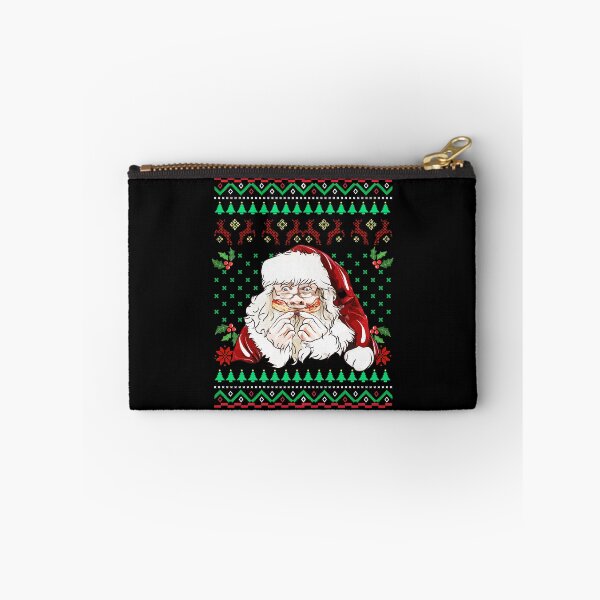 Item preview, Funny Christmas Santa Claus Xmas Eating Bacon British English Traditional Food designed and sold by UniQueensShop.