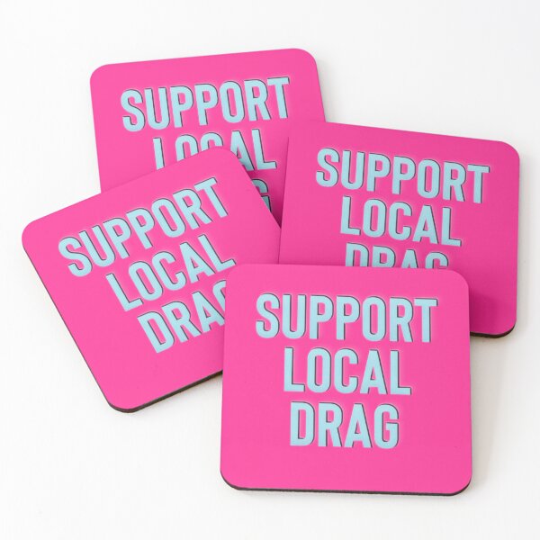 Item preview, Support Local Drag Blue designed and sold by RainbowPandas.