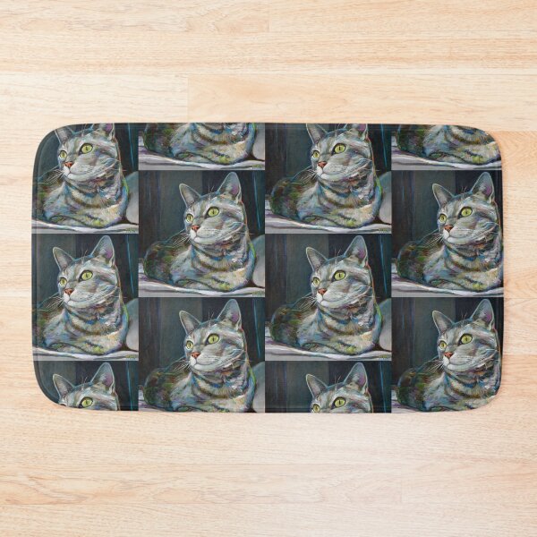 Item preview, Cute Striped Cat designed and sold by RobertPhelpsArt.