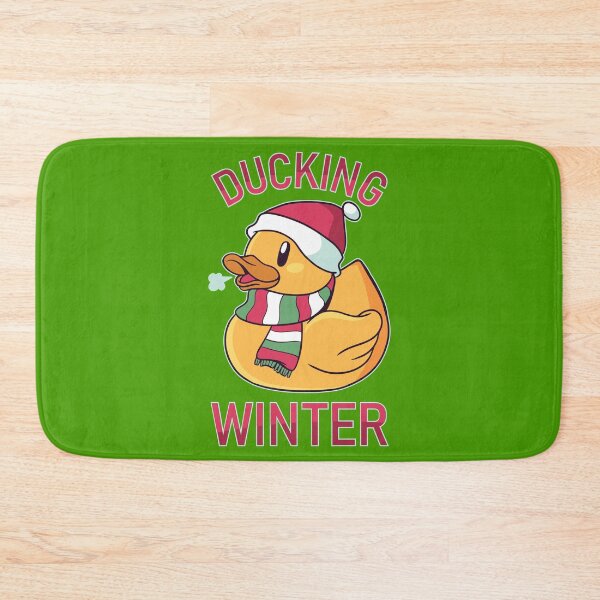 Item preview, Ducking Winter Christmas Humor designed and sold by lolotees.