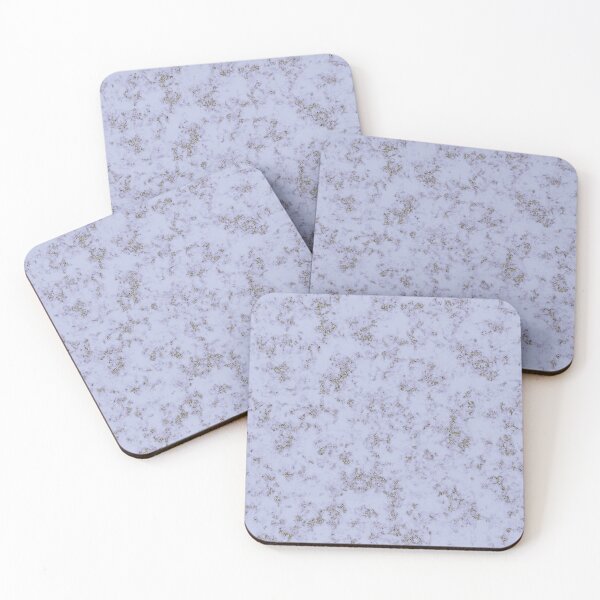 Item preview, Silver Glitter on Pastel Gray Marble designed and sold by BloomCatB.