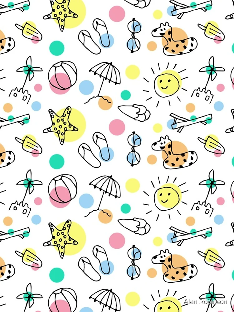 Thumbnail 4 of 4, iPhone Case, Cute summer pattern designed and sold by javaoverride.