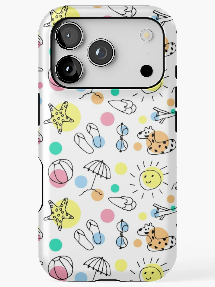Thumbnail 1 of 4, iPhone Case, Cute summer pattern designed and sold by javaoverride.