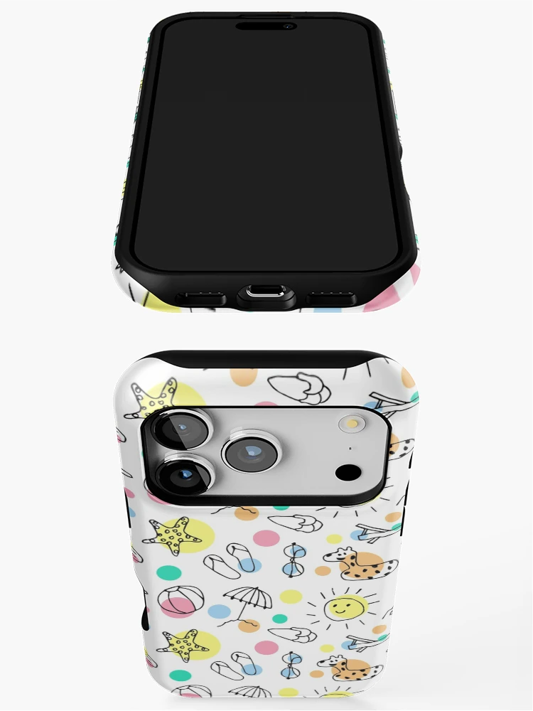 Thumbnail 3 of 4, iPhone Case, Cute summer pattern designed and sold by javaoverride.