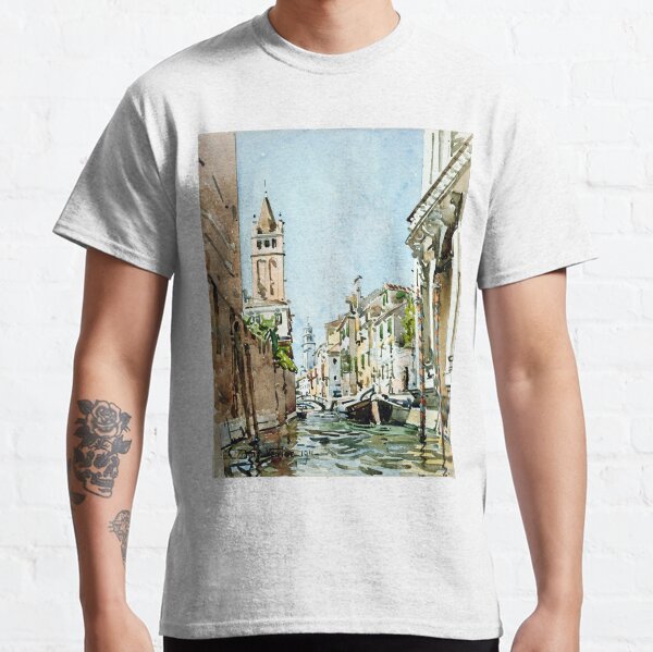 Edward Darley Boit Rio di San Barnaba, Venice Classic T-Shirt