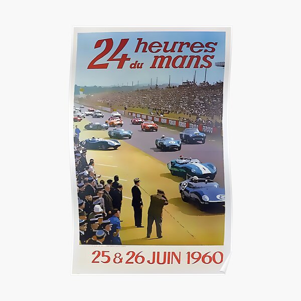 24h Le Mans 1960 Poster