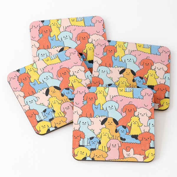 Item preview, Pup Rally - The Peach Fuzz designed and sold by Elizabeth Hudy.