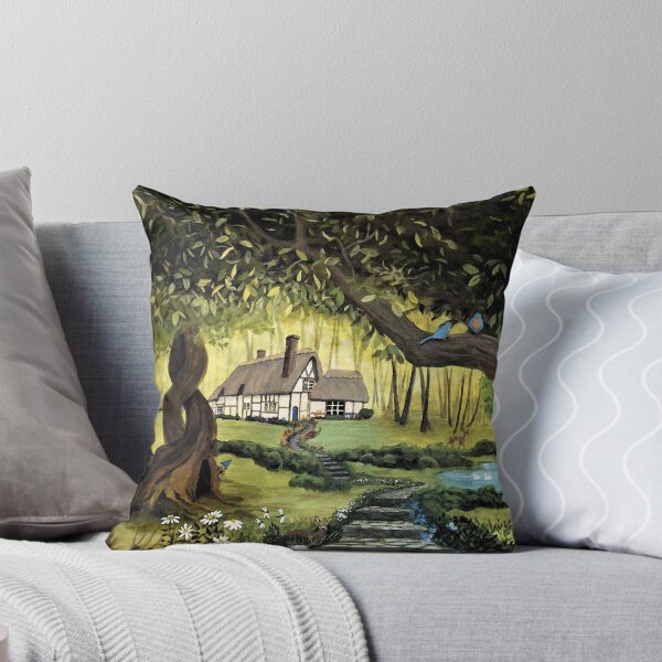 Item preview, Whimsical Cottage in the Enchanted Woods designed and sold by Melissa J Barrett.