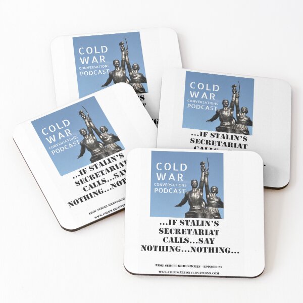 Item preview,  Portrait Version of Khrushchev Stalin Cold War Quote designed and sold by Cold War Conversations.