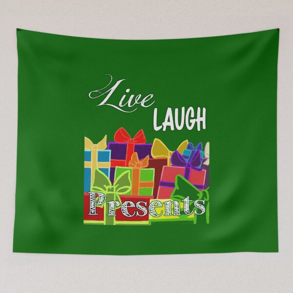 Item preview, Live, Laugh, Presents designed and sold by AnsateJones.