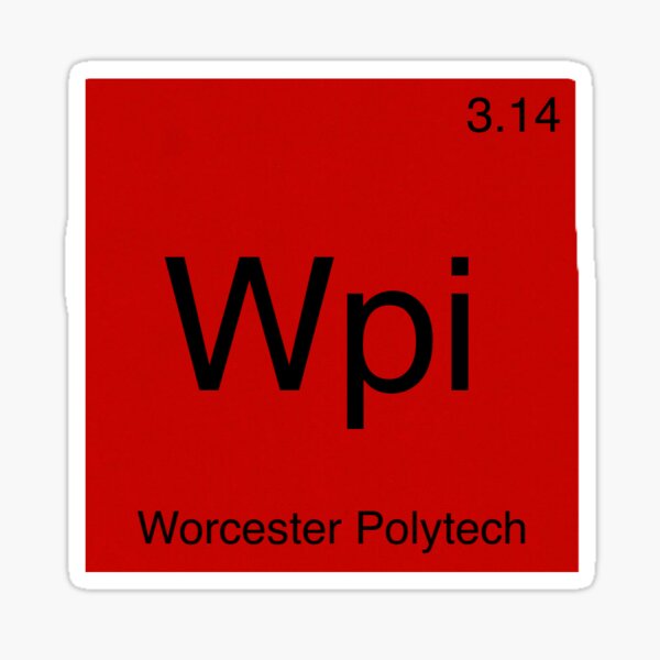 Item preview, WPI Tile designed and sold by JX Sticker Company.