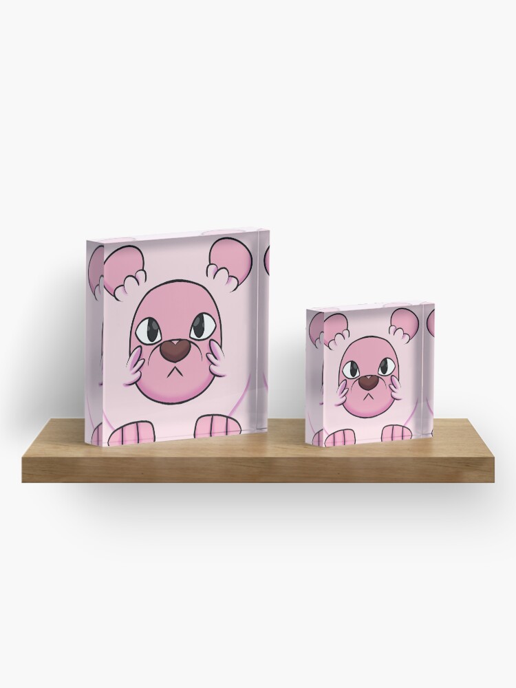Alternate view of Begging Lion Acrylic Block