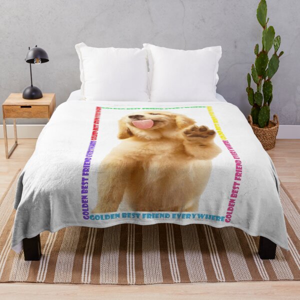 Item preview, Golden Retriever Best Friends designed and sold by PrintYourOwn.