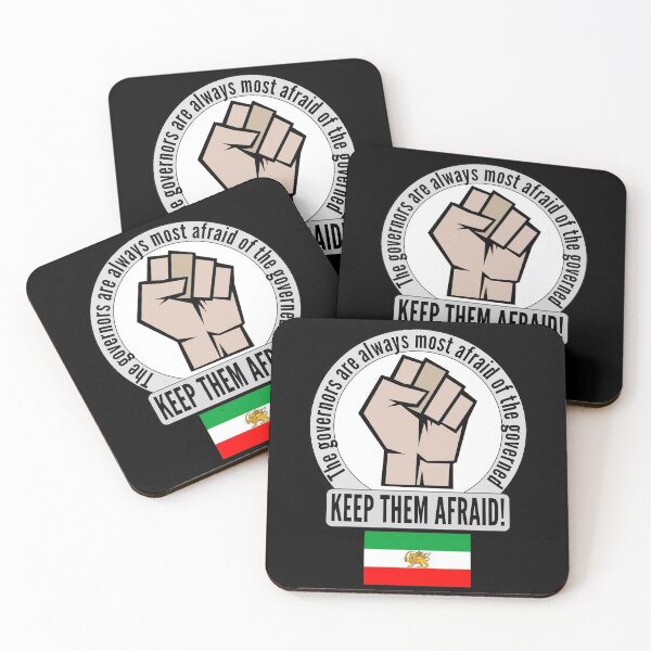 Artikelvorschau, Unterstützen Sie den Freiheitskampf im Iran! entworfen und verkauft von Andy Renard.