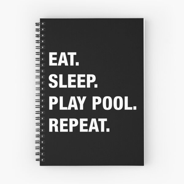 Item preview, Eat. Sleep. Play Pool. Repeat. designed and sold by orlumbuspirate.