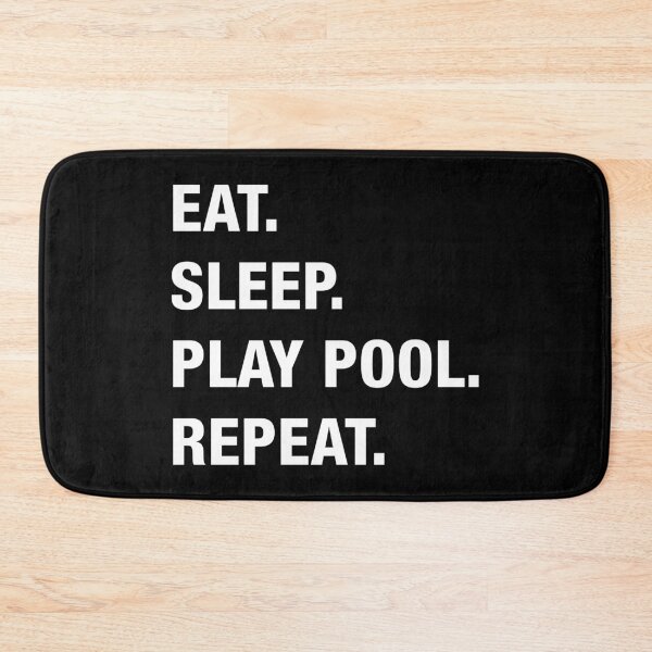 Item preview, Eat. Sleep. Play Pool. Repeat. designed and sold by orlumbuspirate.