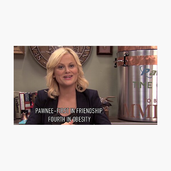 Item preview, Pawnee Fourth in Obesity designed and sold by dundermifflin96.