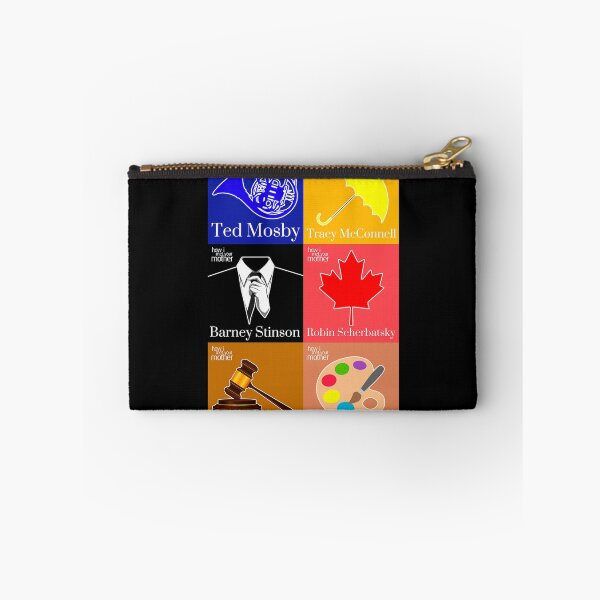 Item preview, How I Met Your Mother - Characters Logos Collage PrintArt (Vertical) designed and sold by Della97.