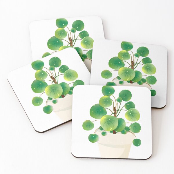 Item preview, Pilea Peperomioides Chinese Money Plant Slim Fit T-Shirt designed and sold by HearMeRoarDesignsCo.