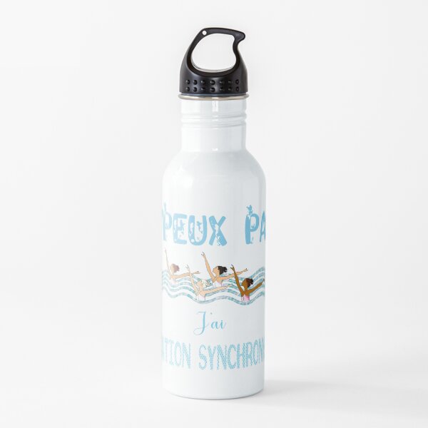 i can not i have synchronized swimming Water Bottle