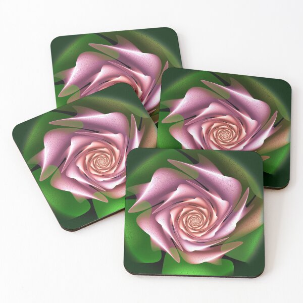 Item preview, JW Glass Loonie Rose designed and sold by wolfepaw.