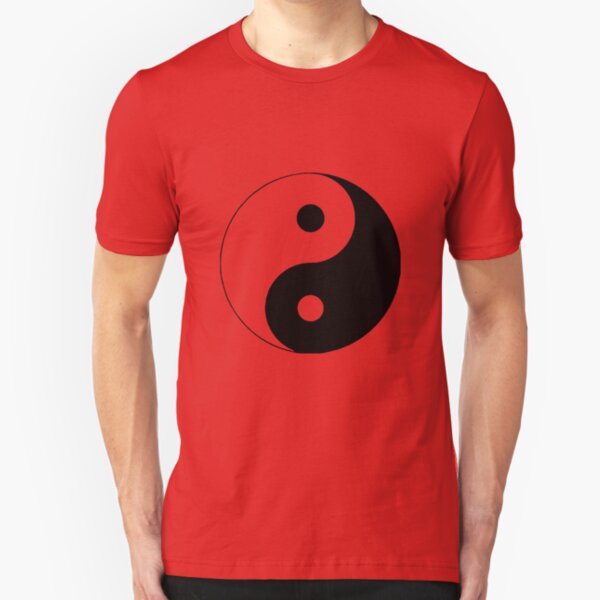 "Yin Yang" Clothing Slim Fit T-Shirt