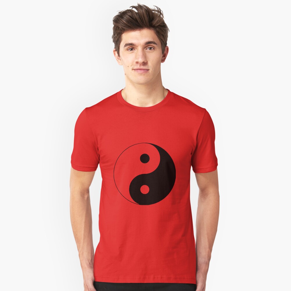 "Yin Yang" Clothing Slim Fit T-Shirt