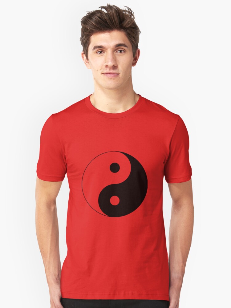 Alternate view of "Yin Yang" Clothing Slim Fit T-Shirt