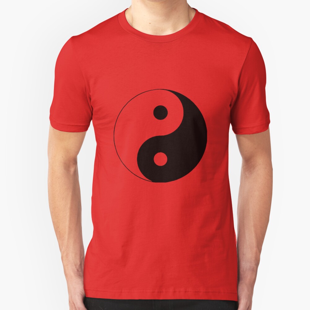"Yin Yang" Clothing Slim Fit T-Shirt