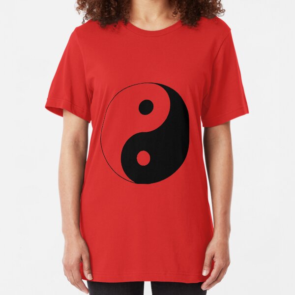 "Yin Yang" Clothing Slim Fit T-Shirt