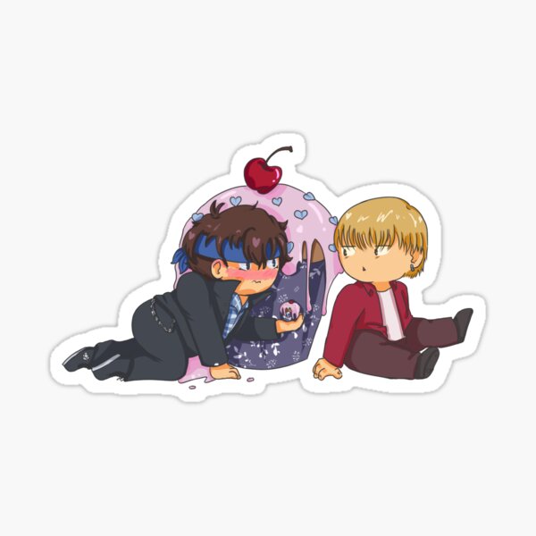 Cobra And Murayama - High&Low Sticker
