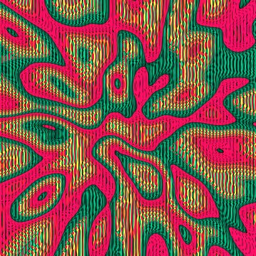 Artwork thumbnail, Abstract random colors #5 | Meditative thing! by blackhalt