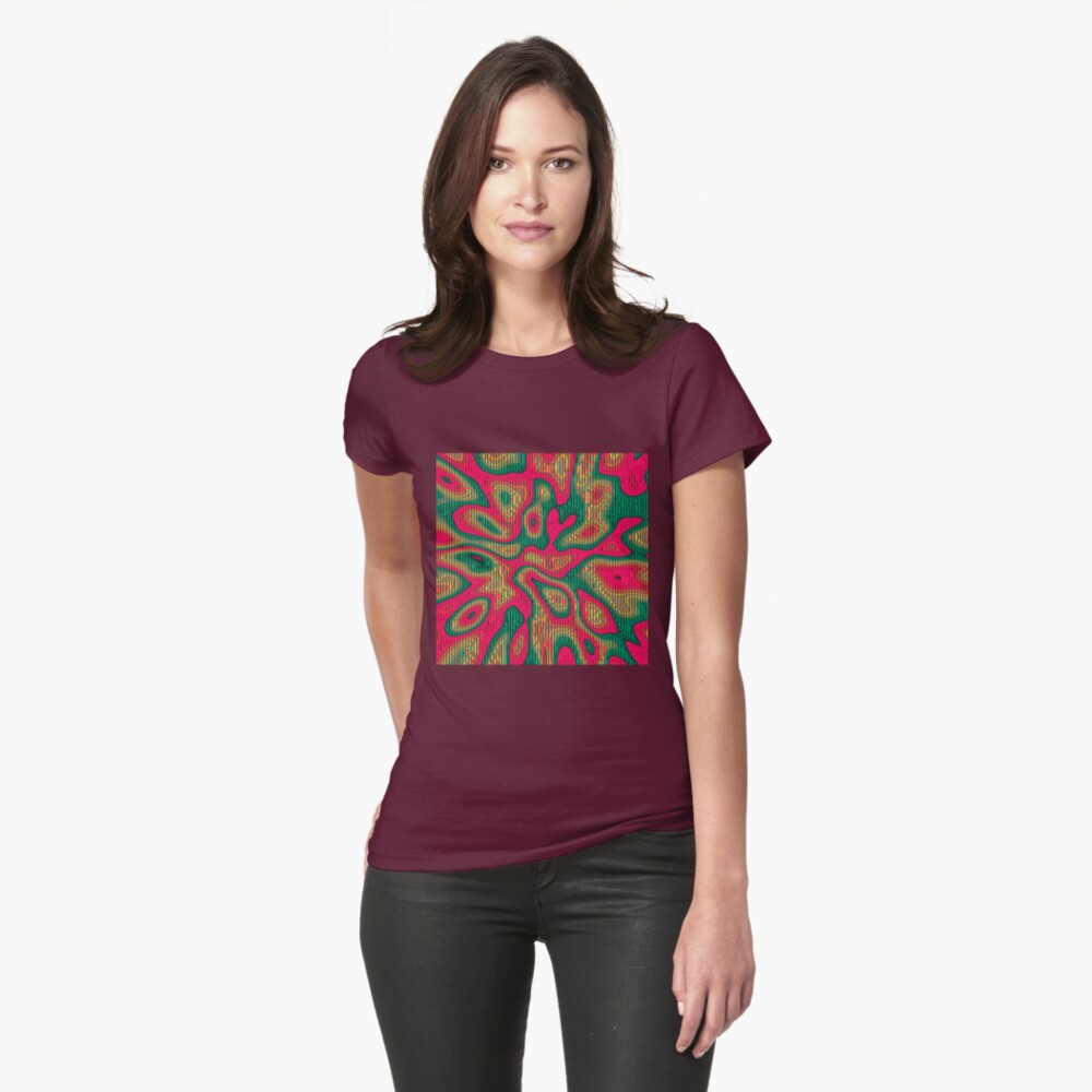 Item preview, Fitted T-Shirt designed and sold by blackhalt.