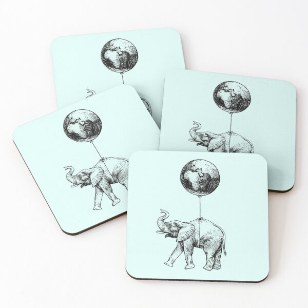 Item preview, Floating Elephant designed and sold by sopom.