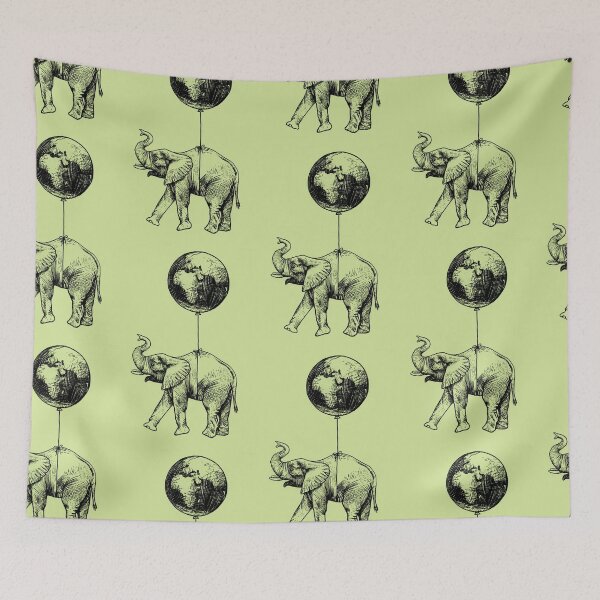 Item preview, Floating Elephant designed and sold by sopom.