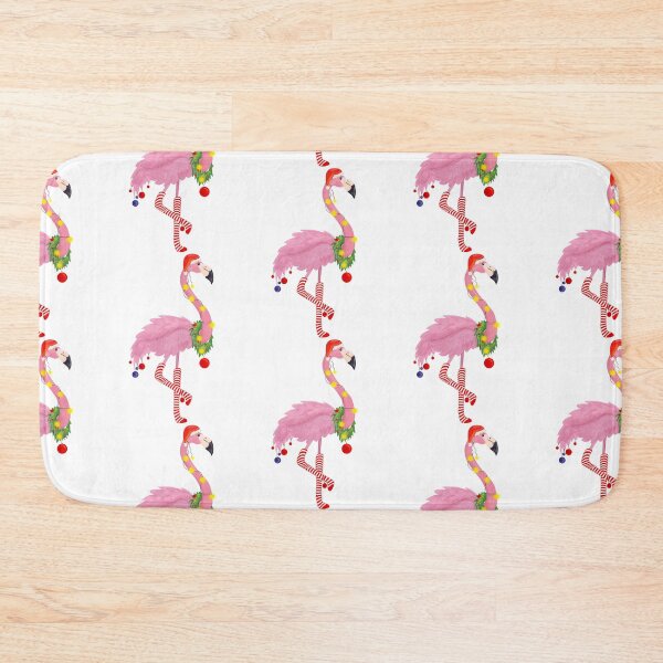 Item preview, Cute and Fun Tropical Flamingo Christmas designed and sold by Dibble Dabble Designs.
