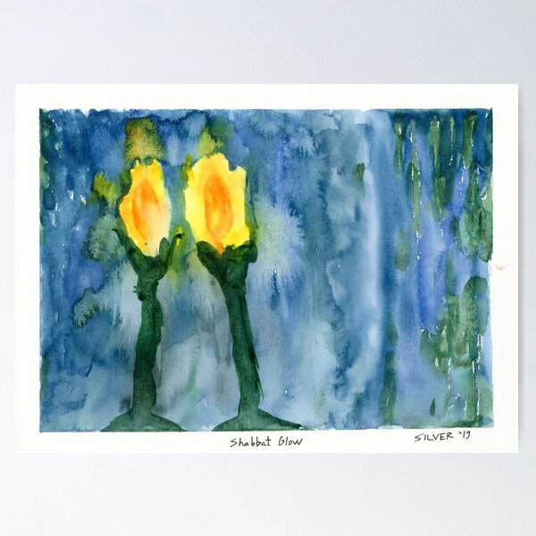 Artikelvorschau, "Shabbat Glow" entworfen und verkauft von Julie Silver.
