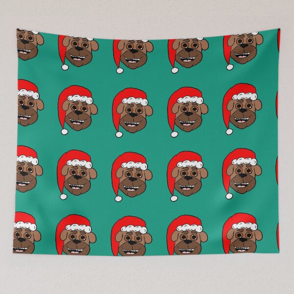 Item preview, Santa Hat Bulldog  designed and sold by Eric-A-Allen.