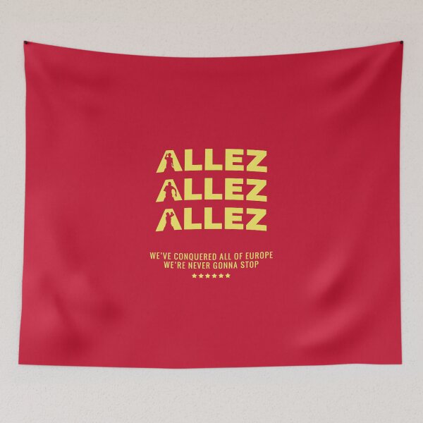 Item preview, Allez Allez Allez Front Three designed and sold by gegdesign.
