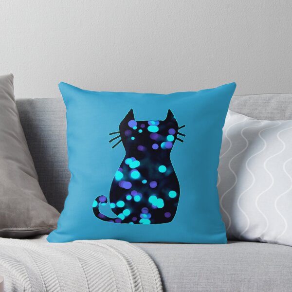 Item preview, Sparkly bokeh cat designed and sold by helengarvey.