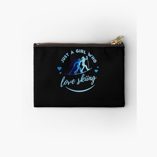 Item preview, Just A Girl Who Loves Skiing Quote designed and sold by jeffded.
