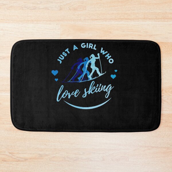 Item preview, Just A Girl Who Loves Skiing Quote designed and sold by jeffded.