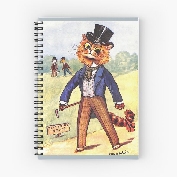 Item preview, Fashion Cat by Louis Wain designed and sold by karwilberevivalcollection.