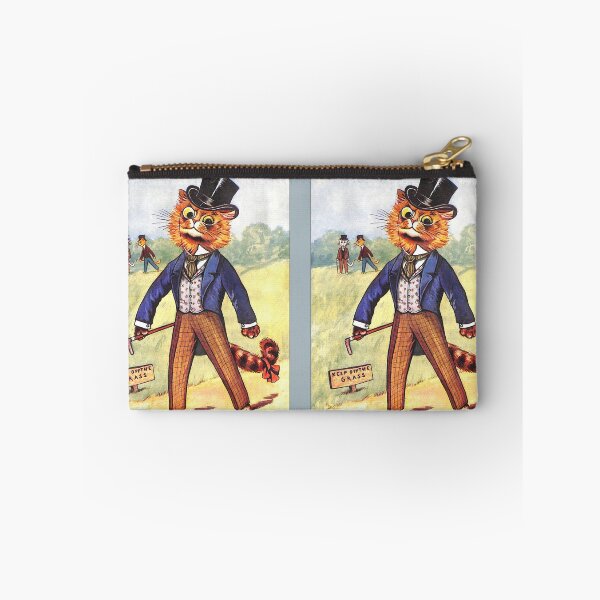 Aperçu de l'œuvre Le chat à la mode de Louis Wain créée et vendue par karwilberevivalcollection.