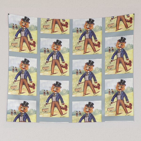 Item preview, Fashion Cat by Louis Wain designed and sold by karwilberevivalcollection.