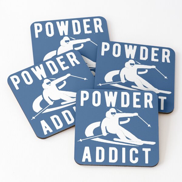 Item preview, Powder Addict Funny Skiers T Shirt designed and sold by Dan66.